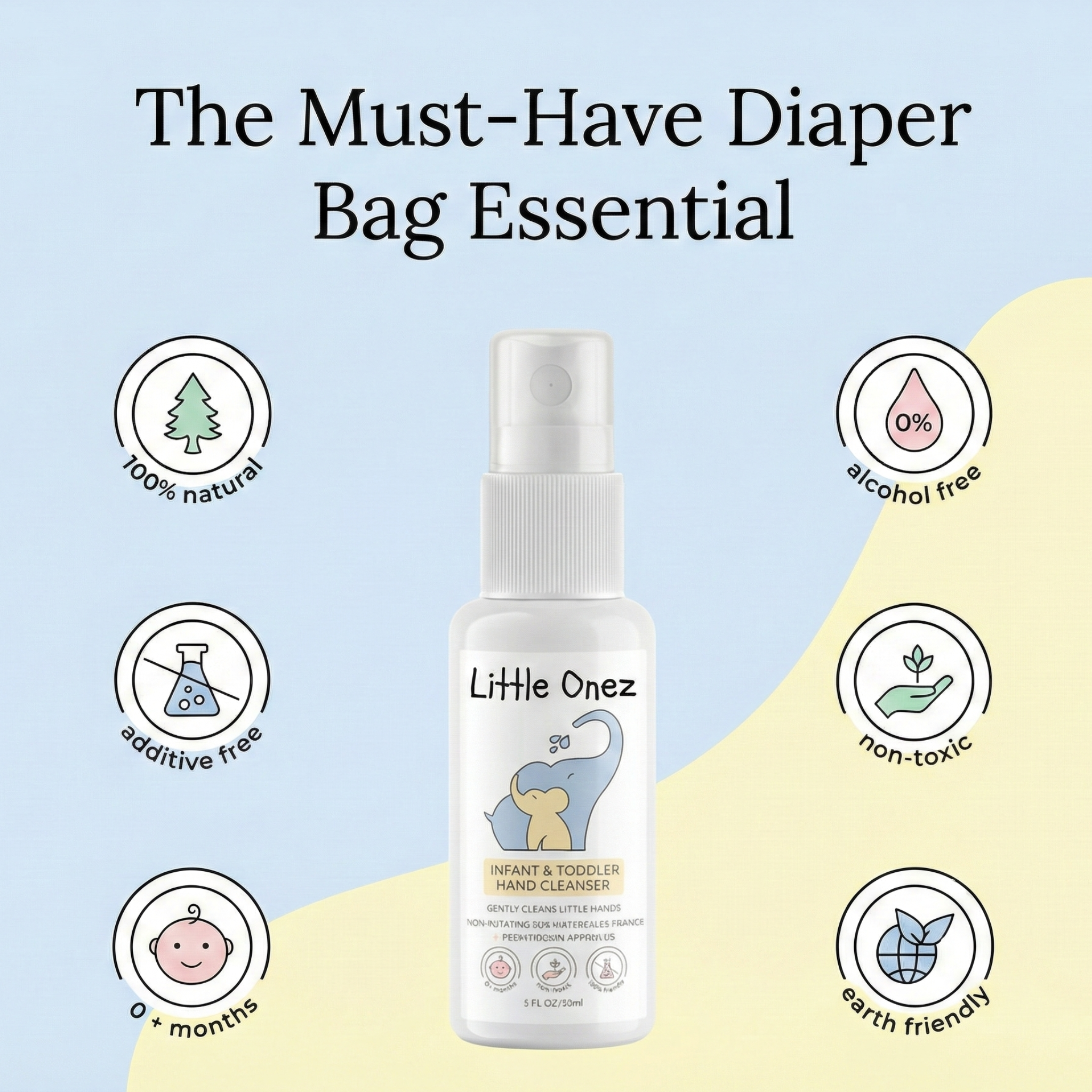 Little Onez Infant & Toddler Hand Cleanser - 8oz